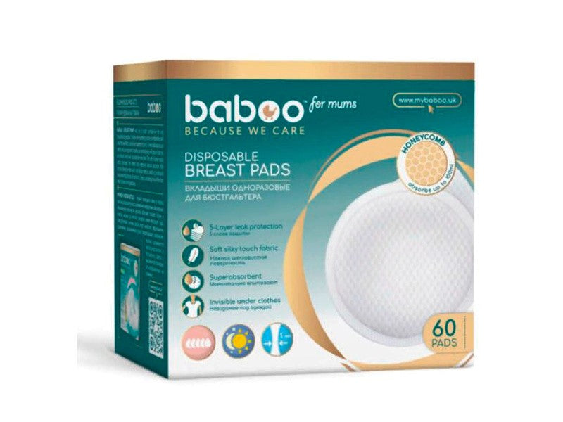 Baboo absorbante pentru piept