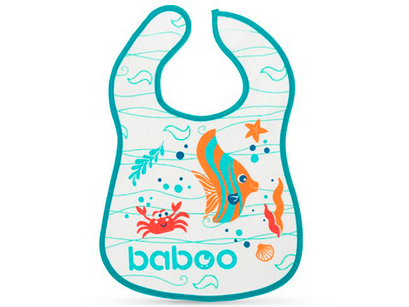 Baboo baveta din cotton alb 3M+ 1buc 11-010