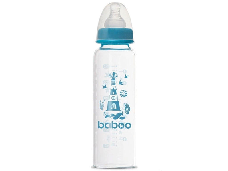 Baboo biberon din sticla anti-colic