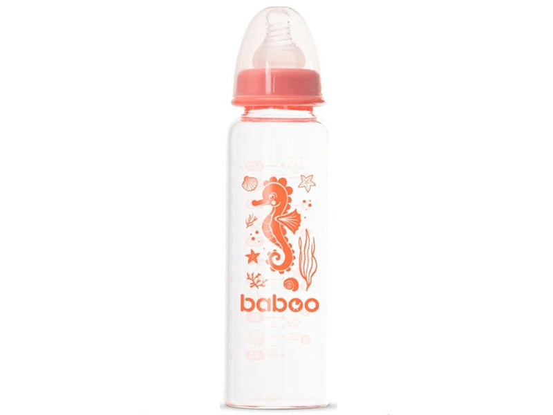 Baboo biberon din sticla anti-colic