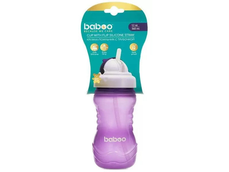 Baboo cana cu pai 360ml violet 9M+ 8-128