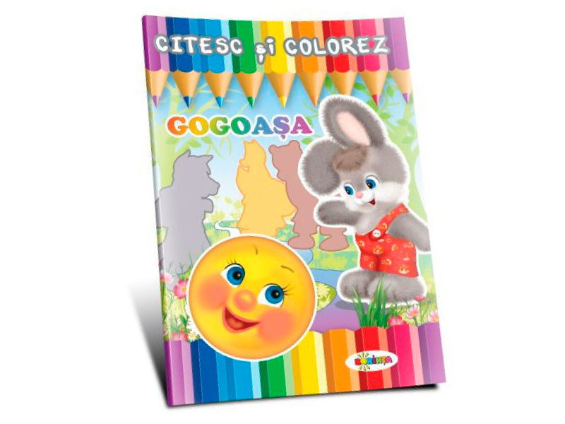 Carte citesc si colorez. Gogoasa