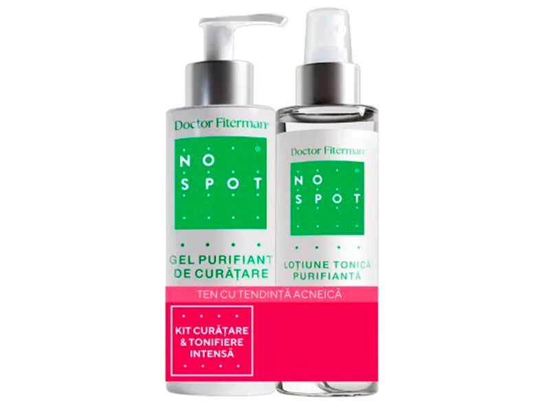 Doctor Fiterman NO SPOT Gel purifiant+lotiune tonica