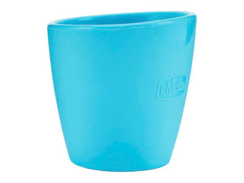 Chicco Cana din silicon Blue