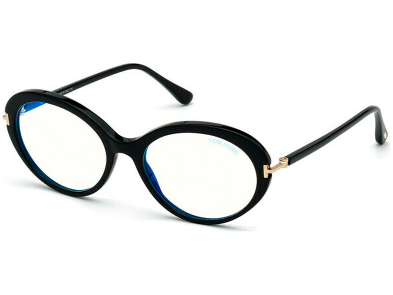 Rama optica Tom Ford FT5675-001-56/17-135, din Acetat, p/u femei