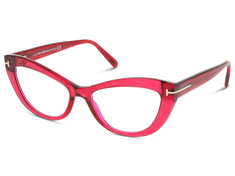 Rama optica Tom Ford FT5765-077-54/17-140, din Acetat, p/u femei