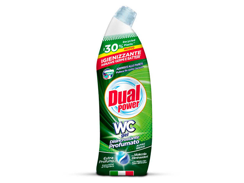Dual Power Gel p/u WC Disincrostante Alpine Breeze 700ml (DS9118)