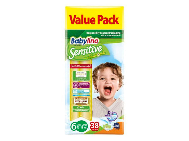 Babylino Sensitive scutece 6 (13-18kg)