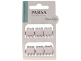 Parsa Beauty Agrafe de par eco paie de grau alb mini 6 buc