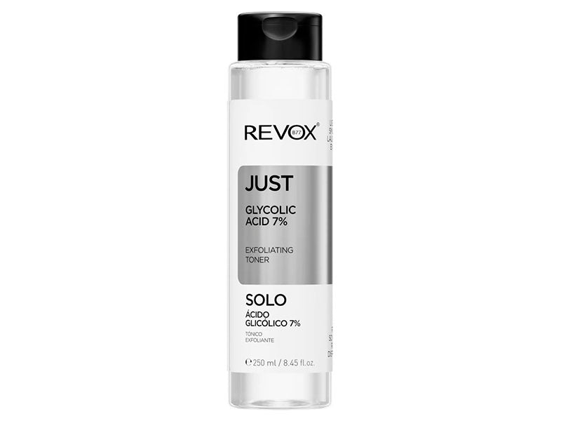 REVOX Just Glycolic Acid 7% toner exfoliant 250ml
