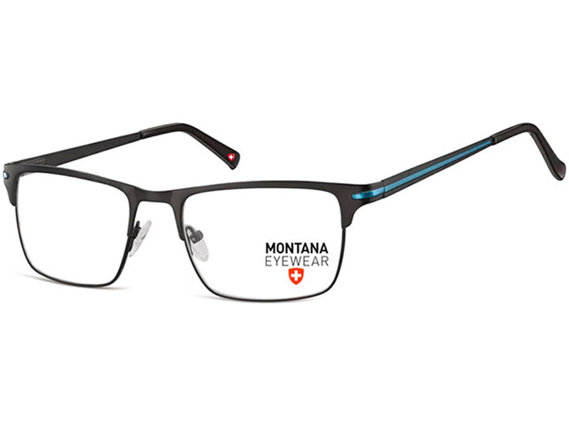 Rama optica Montana MM604A, black/blue, din Metal, p/u barbati