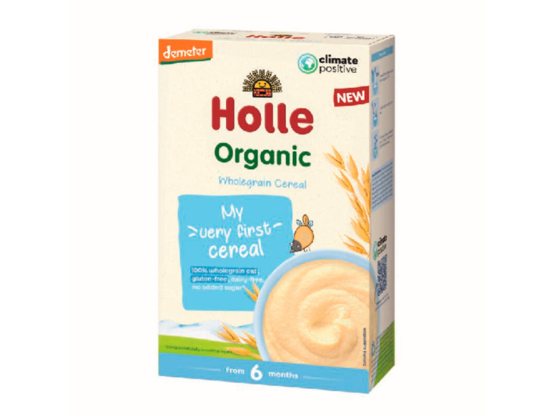 Holle Organic terci de ovaz fara gluten My Very First Cereal (6 luni+) 250g