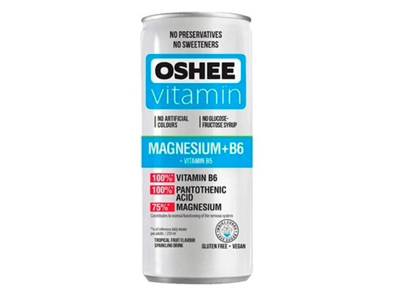 Oshee Vitamin Energy Magneziu + B6 tropical 250ml