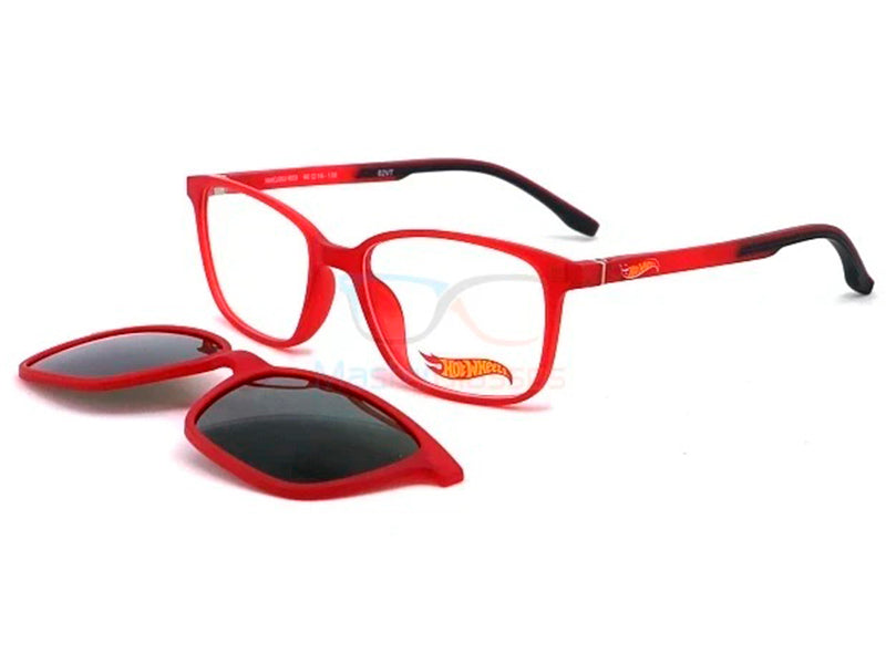 Rama optica HOT WHEELS HWCL002 RED CLIP-ON 48-16-130, din Metal, p/u copii
