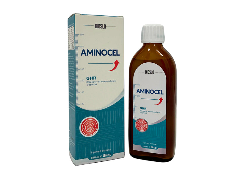 Bioslo Aminocel sirop 150ml GHR (receptor al hormonului de crestere )