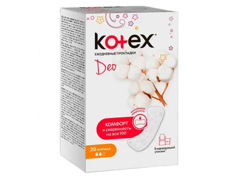 Kotex deo absorbante de zi