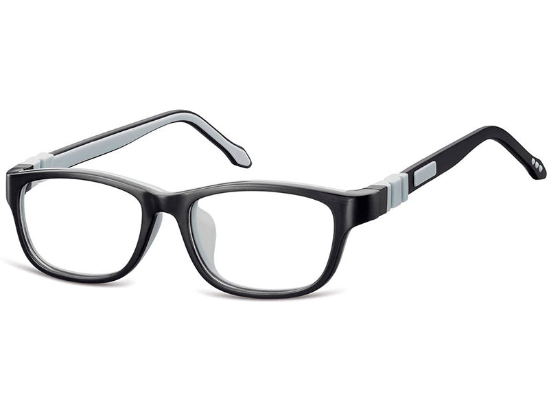 Rama optica Montana K5C Black/Grey, din Acetat, p/u copii + husa