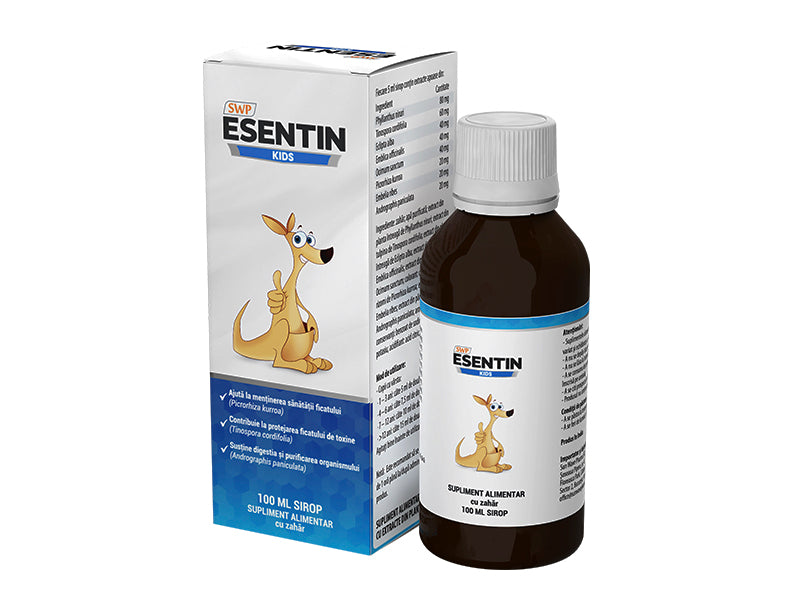 Esentin Kids sirop 100ml (Hepaid Junior)