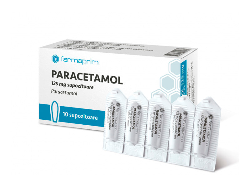 Paracetamol 125mg supozitoare