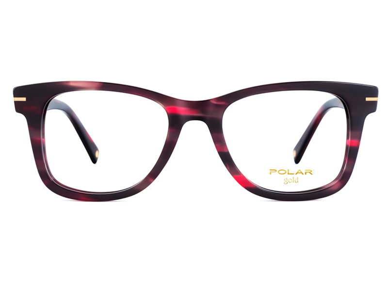 Rama optica Polar Gold 54 col. 408, din Acetat, p/u femei + husa eco