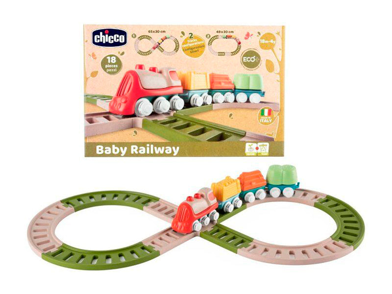 Chicco Jucarie Set tren cu cale ferata ECO+