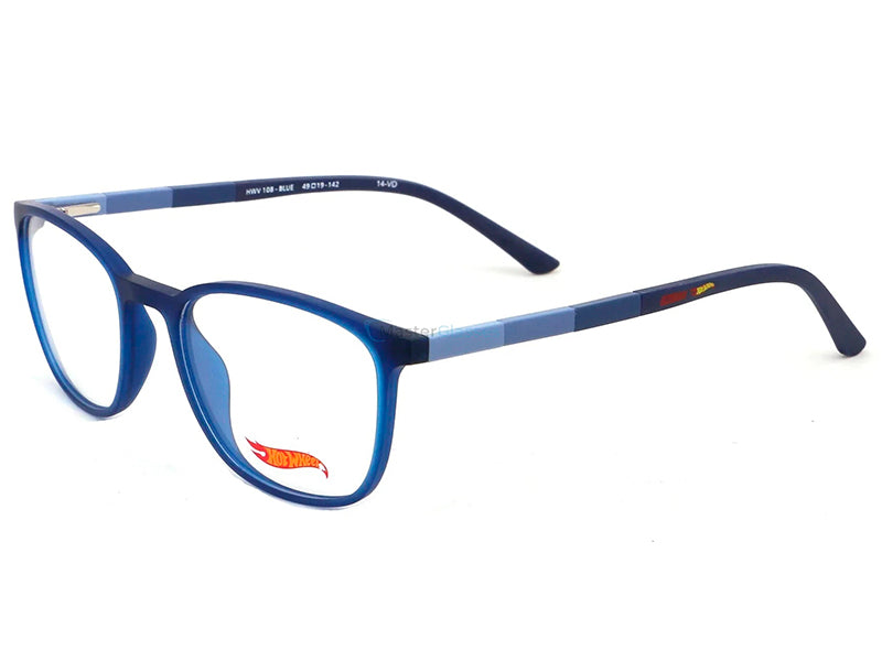 Rama optica HOT WHEELS HWV108 BLUE 49-19-142, din Acetat, p/u copii