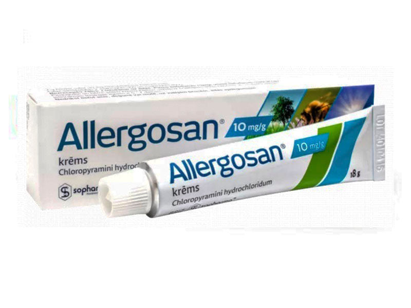 Allergosan 10mg/g crema 18g
