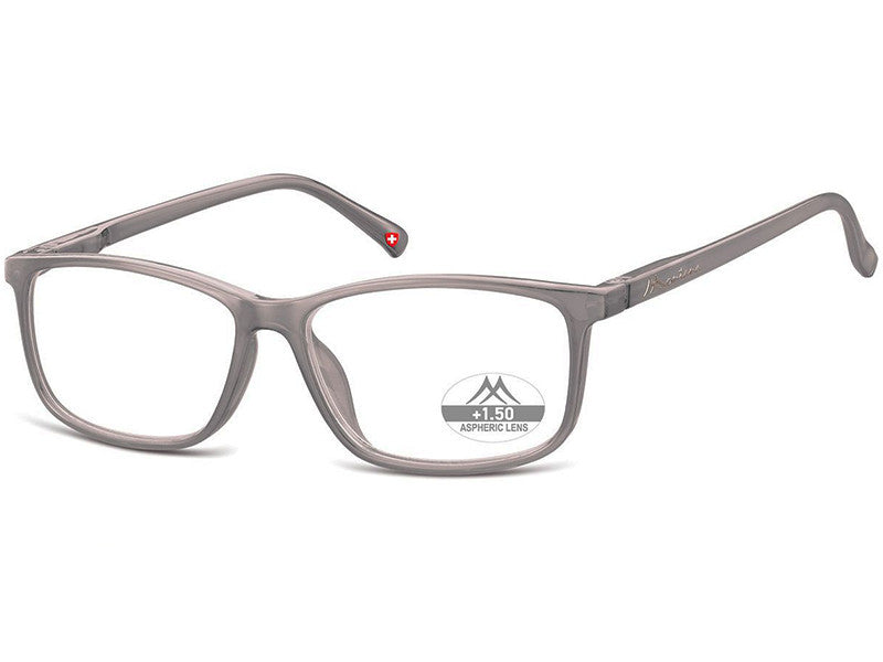 Ochelari de citit Montana HMR62A +1.50, 2025, milky grey, din Acetat, p/u barbati + husa