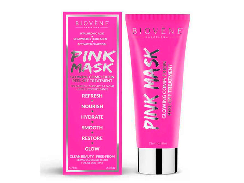 Biovene Pink Mask Masca peeling exfolianta