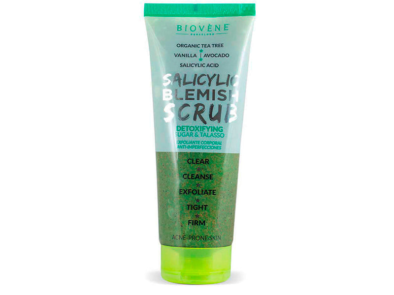 Biovene Salicylic Scrub pentru corp detoxifiant Tea Tree 250ml