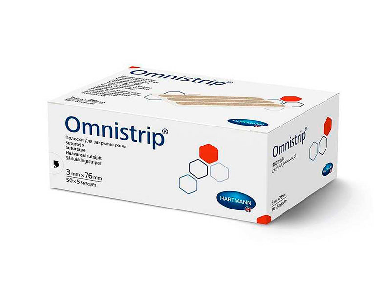 Hartmann Omnistrip Plasture pt inlocuirea suturilor chirurgicale 3 x 76mm (1x5) benzi 5406816