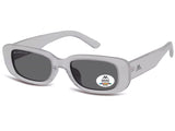 Ochelari de soare Montana MP65C, 2024, shiny grey, din Acetat, p/u femei +husa