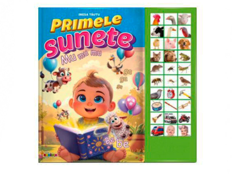 Carte cu sunete Primele sunete