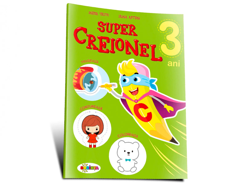 Carte Super creionel 3 ani