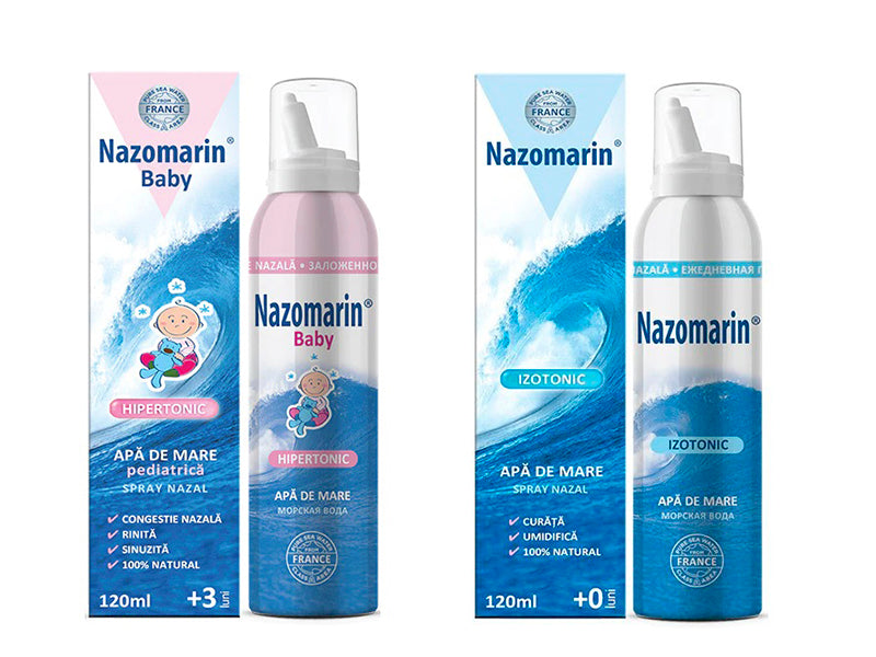 Nazomarin (Otilin Marin ) Baby Hipertonic spray 120ml+Izotonic spray 120ml