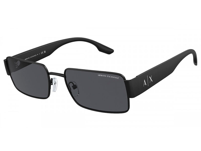 Ochelari de soare Armani Exchange AX2052S-600087-57, din Metal, p/u barbati