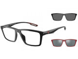 Rama optica Emporio Armani EA4189U-50171W-55 CLIP-ON, din Acetat, p/u barbati