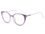 Rama optica Anna Ricci YX0681-50 C7, 2024, deep purple, din Acetat, p/u femei