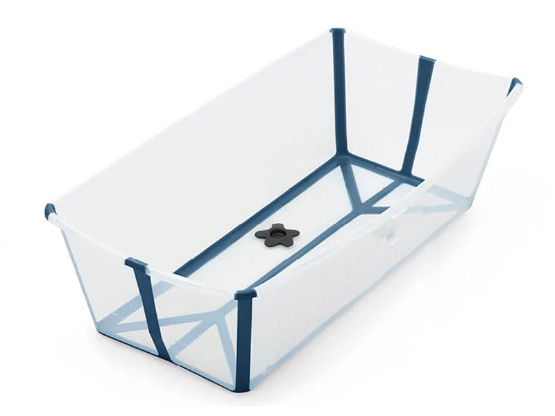 Stokke Flexi Bath Cadita pliabila X-Large Bundle Transparent Blue 639602