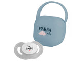 Parsa Beauty Baby container pu suzeta albastru