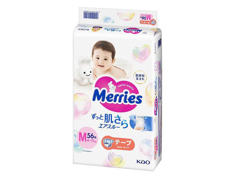 MERRIES Size M №56 6-11kg (SJ) scutece