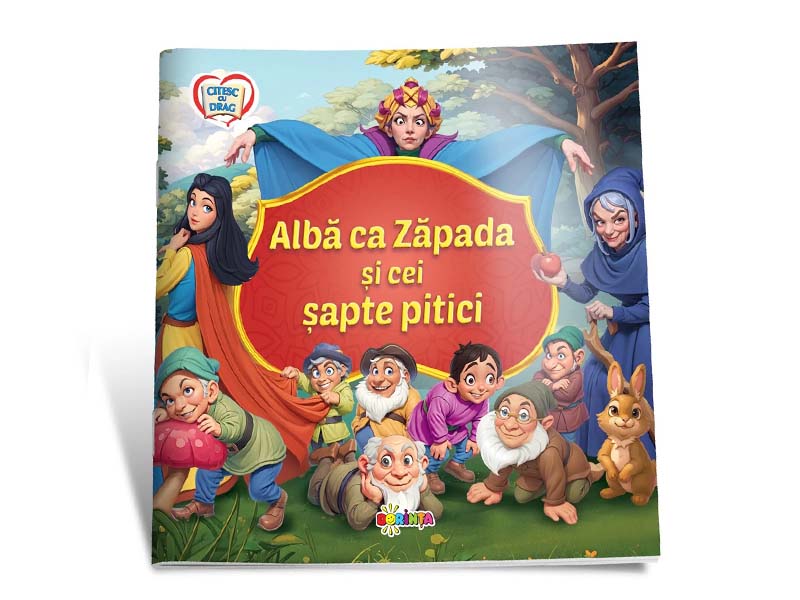 Carte Citesc cu drag Alba ca zapada