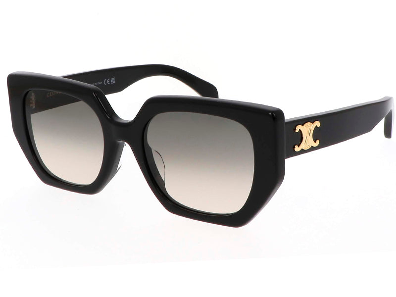 Ochelari de soare Celine Triomphe CL40239F 01F-55, 2024, din Acetat, p/u femei