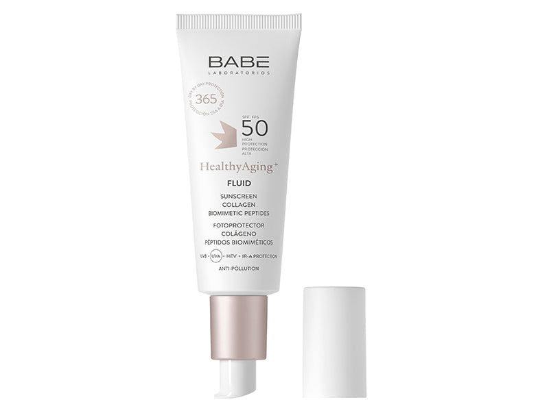 BABE Healthy Aging Fluid Sunscreen SPF50