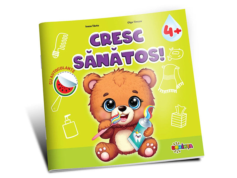 Carte cresc sanatos 4+