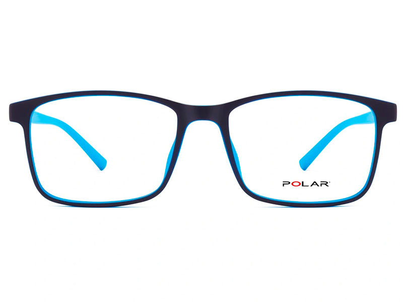 Rama optica Polar Junior 538 col. 20 CLIP-ON, 2024, din Acetat, p/u copii + husa eco