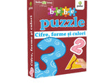 Bebe Puzzle. Cifre, forme si culori