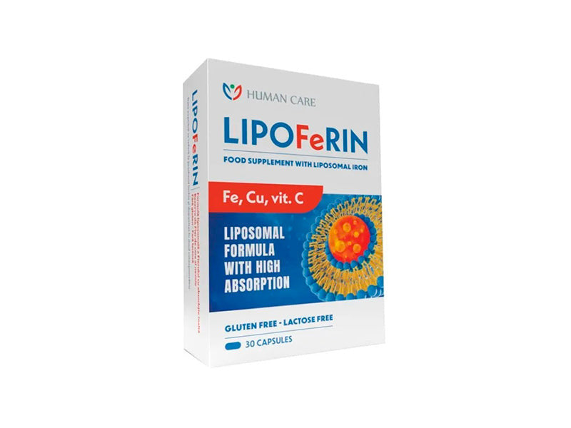 Lipoferin caps.