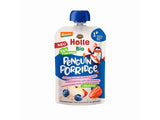 Holle Bio Organic piure cu fulgi Penguin Porridge de mere, fructe de padure, ovaz, quinoa (12 luni+) 110g