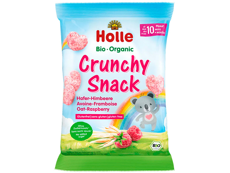 Holle Bio Organic gustare de ovaz si zmeura